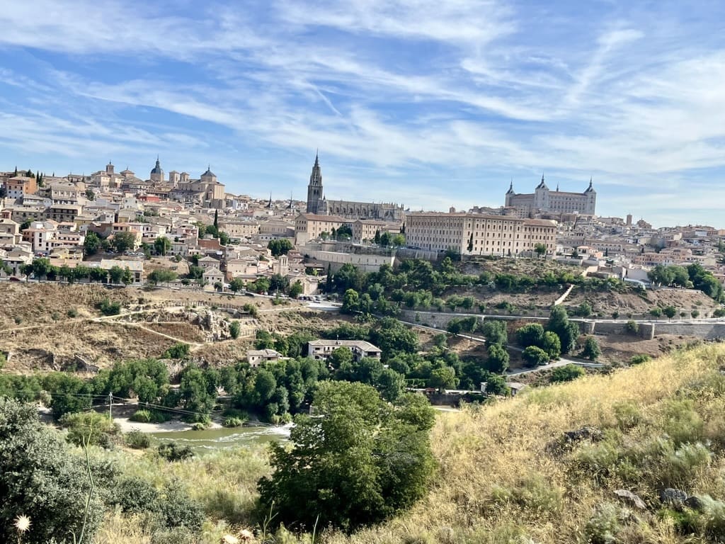 View of the City of Toledo in Spain