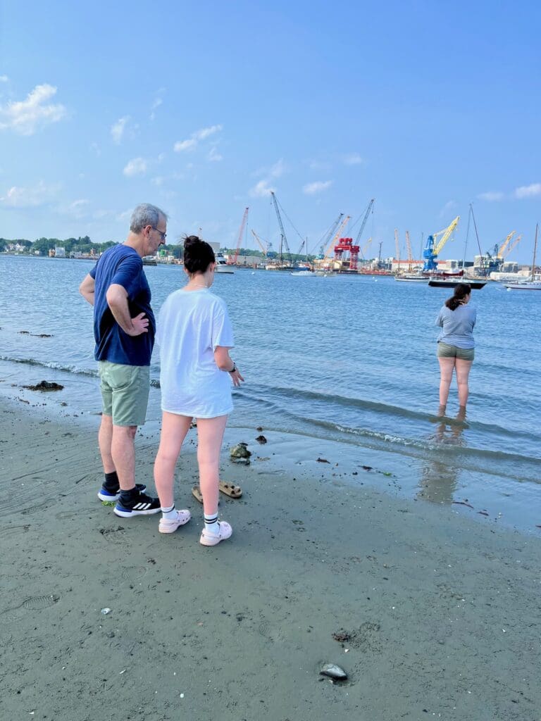 First stop on our road trip: Portsmouth Harbor Trail