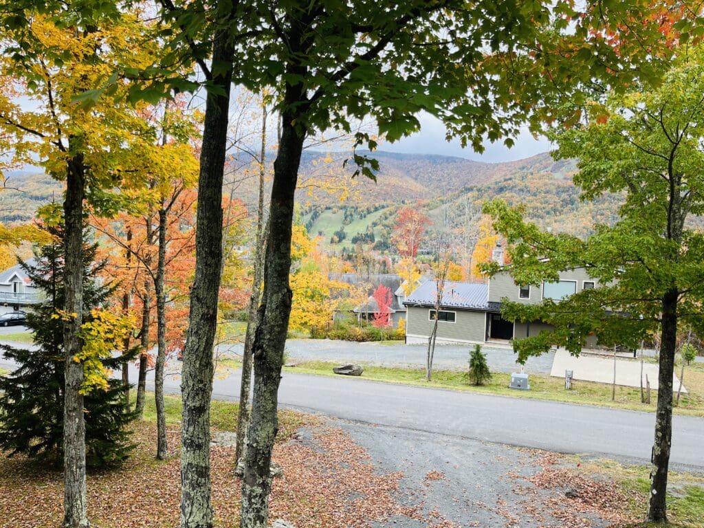 Fall views of Hunter and the Mountains 