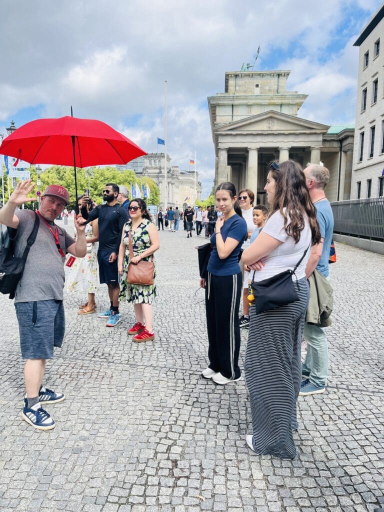 Family trip to Berlin Walking Tour