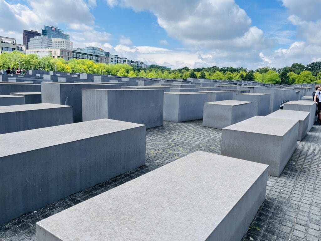 Visiting the Holocaust Memorial