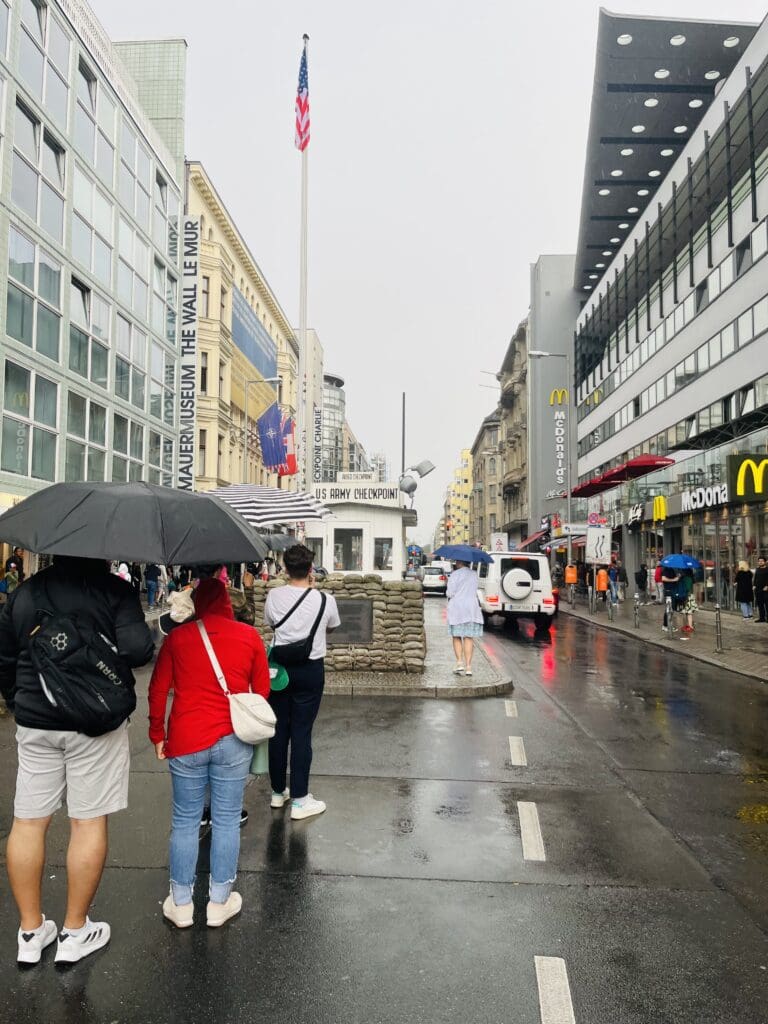 look at Checkpoint Charlie