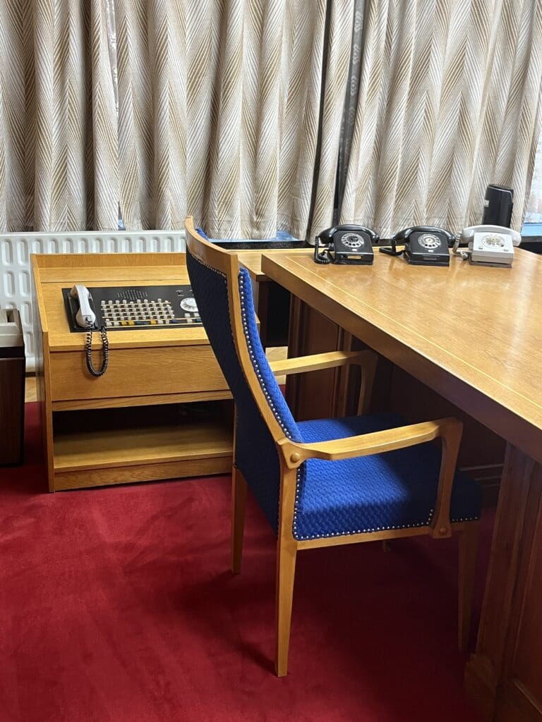Erich Mielke Office at the Stasi Museum