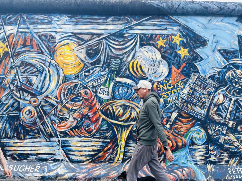 East Side Gallery Berlin Wall murals