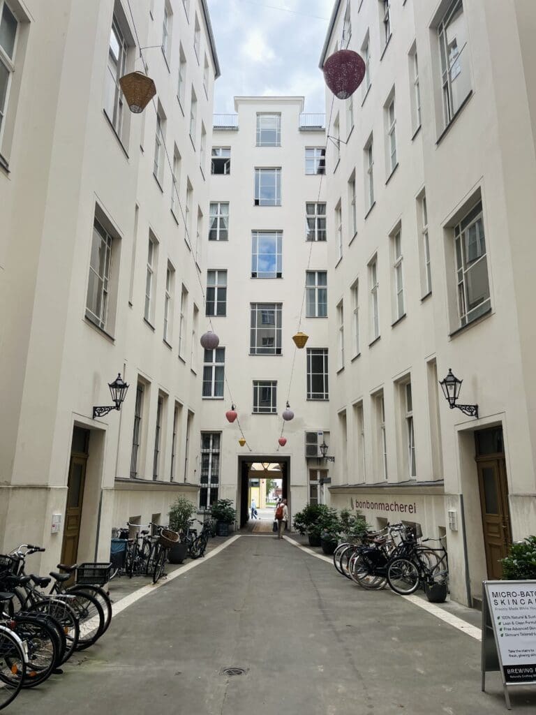 Hackesche Höfe courtyards in Mitte