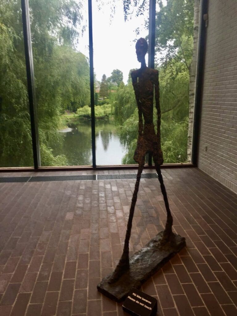 The Louisiana Museum outside of Copenhagen